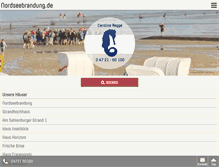 Tablet Screenshot of nordseebrandung.de